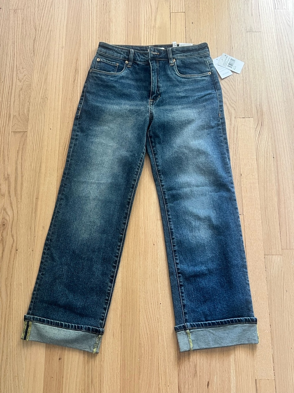 NWT STS Blue Raya high rise baggy boyfriend jeans women’s size 27